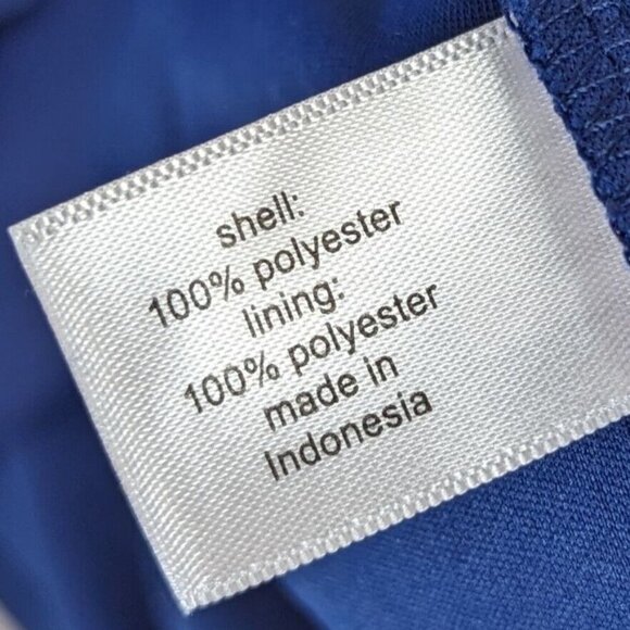 Lane Bryant Women Plus size 20 Pleated Navy Blue Sleeveless Top Flowy Office - Picture 8 of 11